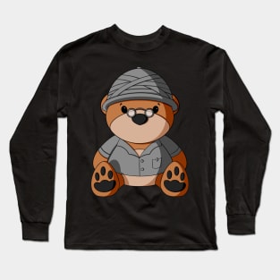 Safari Teddy Bear Long Sleeve T-Shirt